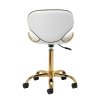 Taboret kosmetyczny Gabbiano Q-4599G biały